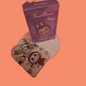 Labubu inspired Fragrance spray and double compact mirror